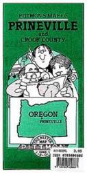 Buy map Prineville and Crook County, Oregon by Pittmon Map Company from Oregon Maps Store