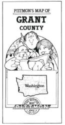 Buy map Grant County, Washington by Pittmon Map Company from Washington Maps Store