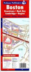 Buy map Boston, Massachusetts including Downtown, Back Bay and Cambridge by Hedberg Maps from Massachusetts Maps Store