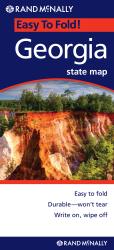 Buy map Georgia, Easy to Fold by Rand McNally from Georgia Maps Store
