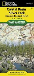 Buy map Crystal Basin, Silver Fork and Eldorado National Forest, Map 806 by National Geographic Maps