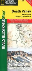 Buy map Death Valley National Park, Map 221 by National Geographic Maps