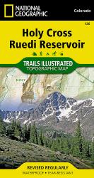 Buy map Holy Cross and Reudi Reservoir, Map 126 by National Geographic Maps