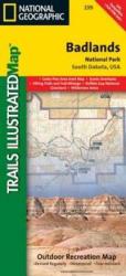 Buy map Badlands National Park, South Dakota, Map 239 by National Geographic Maps from South Dakota Maps Store