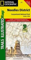 Buy map Canyonlands National Park, Needles District, Map 311 by National Geographic Maps