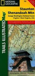Buy map Staunton and Shenendoah Valley, Virginia, Map 791 by National Geographic Maps from Virginia Maps Store