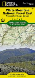 Buy map White Mountains National Forest, Presidential Range and Gorham, Map 741 by National Geographic Maps from United States Maps Store