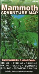 Buy map Mammoth Lakes, California Adventure Map by Sierra Map Company from California Maps Store