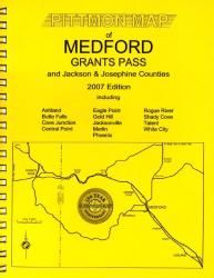Buy map Medford and Grants Pass, Oregon Atlas by Pittmon Map Company from Oregon Maps Store