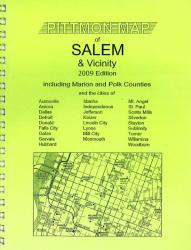 Buy map Salem and Marion County, Oregon Atlas by Pittmon Map Company from Oregon Maps Store