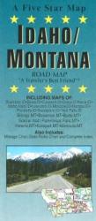 Buy map Idaho and Montana by Five Star Maps, Inc. from United States Maps Store