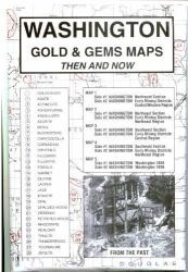 Buy map Washington, Gold and Gems, 5-Map Set, Then and Now by Northwest Distributors from Washington Maps Store