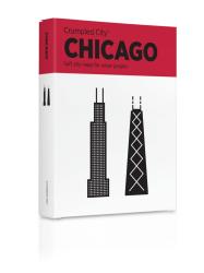 Buy map Chicago, Illinois Crumpled City Map by Palomar S.r.l. from Illinois Maps Store