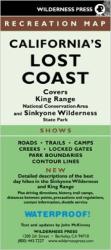 Buy map Lost Coast, California Trails and King Range/Sinkyone by Wilderness Press from California Maps Store