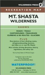 Buy map Mount Shasta, California by Wilderness Press from California Maps Store