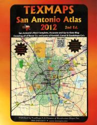 Buy map San Antoniom, Texas Atlas by Texmaps from Texas Maps Store