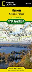 Buy map Huron National Forest, Map 757 by National Geographic Maps from Michigan Maps Store