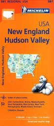 Buy map Hudson Valley, New England (581) by Michelin Maps and Guides from United States Maps Store