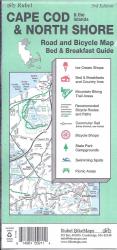 Buy map Cape Cod, The Islands and North Shore, Road and Bicycle Map by Rubel BikeMaps from Massachusetts Maps Store
