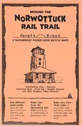 Buy map Beyond the Norwottuck Rail Trail, Lam Bike Map Cards by Rubel BikeMaps from Massachusetts Maps Store