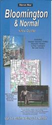 Buy map Bloomington and Normal, Illinois by The Seeger Map Company Inc. from Illinois Maps Store