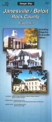 Buy map Janesville, Beloit and Rock County, Wisconsin by The Seeger Map Company Inc. from Wisconsin Maps Store