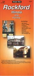 Buy map Rockford, Illinois and Vicinity by The Seeger Map Company Inc. from Illinois Maps Store
