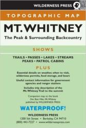 Buy map Mount Whitney, Calfornia by Wilderness Press from California Maps Store
