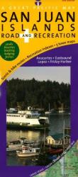 Buy map San Juan Islands, Road and Recreation by Great Pacific Recreation & Travel Maps from Washington Maps Store