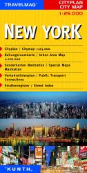 Buy map New York City, NY by Kunth Verlag