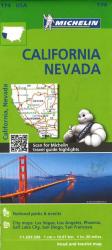 Buy map California and Nevada (174) by Michelin Maps and Guides from United States Maps Store