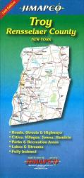 Buy map Troy, New York and Rensselaer County, New York by Jimapco from New York Maps Store
