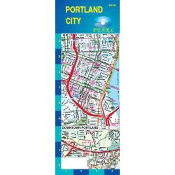 Buy map Portland, Oregon, Pearl Map, Laminated by GM Johnson from Oregon Maps Store