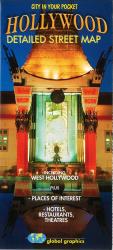 Buy map Hollywood, Califronia by Global Graphics