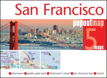 Buy map San Francisco, California, PopOut Map by PopOut Products from California Maps Store