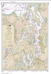 Buy map Puget Sound Nautical Chart (18440) by NOAA from Washington Maps Store