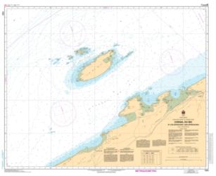 Buy map Chenal du Bic et les approches/and approaches by Canadian Hydrographic Service from Canada Maps Store