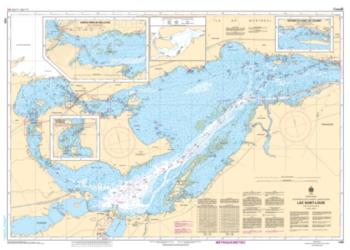 Buy map Lac Saint-Louis by Canadian Hydrographic Service from Canada Maps Store