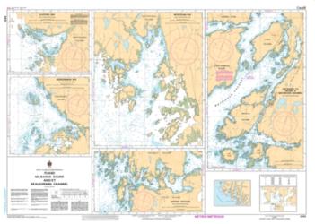 Buy map Plans - Milbanke Sound and/et Beauchemin Channel by Canadian Hydrographic Service from Canada Maps Store
