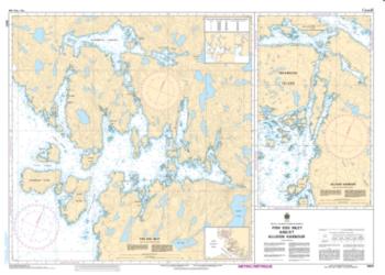 Buy map Fish Egg Inlet and/et Allison Harbour by Canadian Hydrographic Service from Canada Maps Store