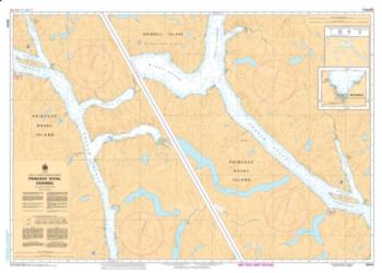 Buy map Princess Royal Channel by Canadian Hydrographic Service from Canada Maps Store