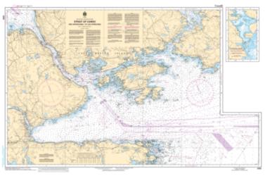 Buy map Strait of Canso and Approaches/et les Approches by Canadian Hydrographic Service from Canada Maps Store