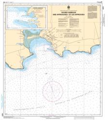 Buy map Souris Harbour and Approaches/et les Approches by Canadian Hydrographic Service from Canada Maps Store