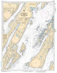 Buy map Presque Harbour to/a Bar Haven Island and/et Paradise Sound by Canadian Hydrographic Service from Canada Maps Store