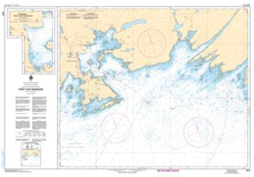 Buy map Port Aux Basques and Approaches/et les Approches by Canadian Hydrographic Service from Canada Maps Store