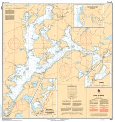Buy map Lake of Bays by Canadian Hydrographic Service from Canada Maps Store