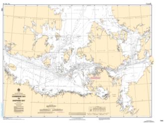 Buy map Cambridge Bay to Shepherd Bay by Canadian Hydrographic Service from Canada Maps Store