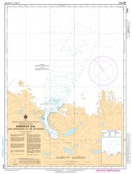 Buy map Robinson Bay and Approaches/et les Approches by Canadian Hydrographic Service from Canada Maps Store