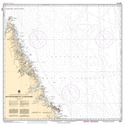 Buy map Button Islands to/a Cod Island by Canadian Hydrographic Service from Canada Maps Store