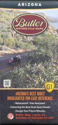 Buy map Arizona G1 Map by Butler Motorcycle Maps from Arizona Maps Store